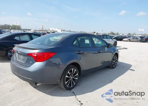 2018 Toyota Corolla Se from USA, damaged, VIN 2T1BURHE2JC967962